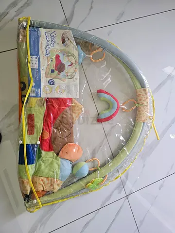 Baby Play Gym / Activity Mat with Soft Toys - Like New