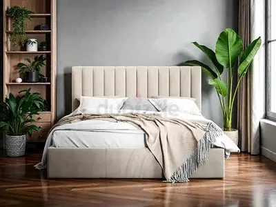 Modren style new king size bed including mattress storage bed family bed Double bed