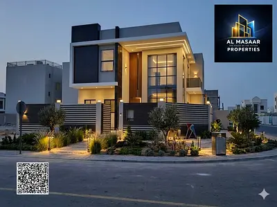 Corner villa on two streets, price includes registration and ownership fees, super deluxe finishing
