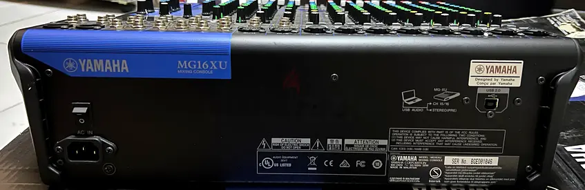 Yamaha MG16XU 16-Channel Mixing Console - brand new not used