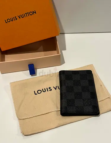 100% ORIGINAL | Louis Vuitton Damier Graphite Card Holder | New