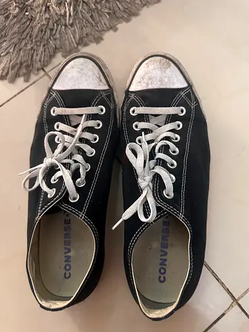 MENS Original Converse canvas sneakers used size  11.5