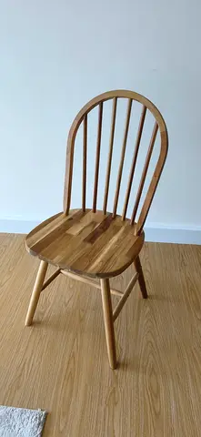 Ikea wood dining chairs