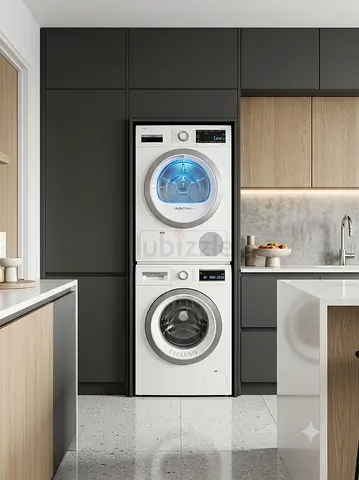 Bosch Series 8 Separate Washer & Dryer Set – 9kg Washer / 9kg Dryer | Premium German Quality