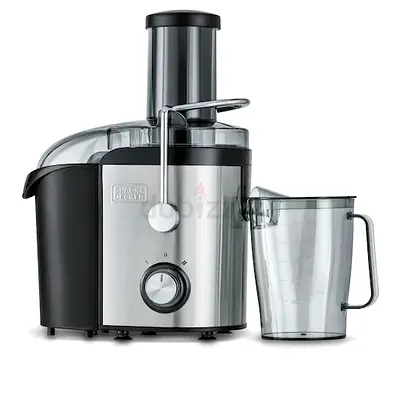 Black and Decker juicer 800W Stainless Steel