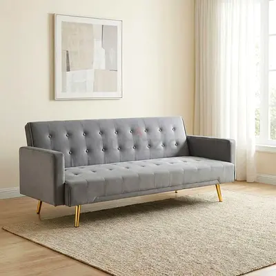 Claude 3-Seater Fabric Sofa Bed