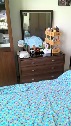 Dressing Table with Mirror & 3 Drawers