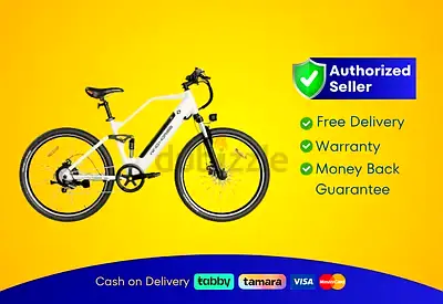 Wind Horse Urban Commuter E Bike - White, F3 | Brand New |  Warranty | FREE  Delivery
