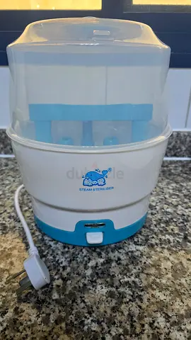 Electric Baby Bottle Sterilizer - Compact, Used