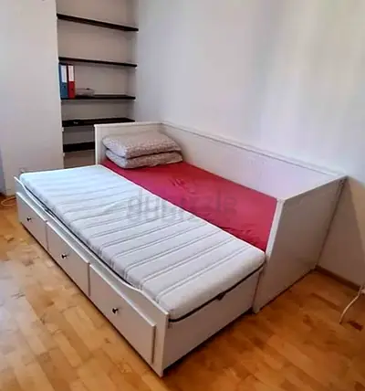 IKEA Hemnes Daybed with 2 Mattresses - Great Condition
