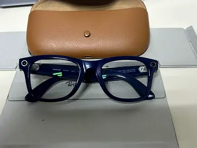 Ray-Ban Meta Gen 2 Cosmic Blue - Size 53 Transition Glasses (Like New + Warranty) with invoice