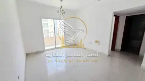 One Bedroom and Hall for Annual Rent in Al Qulaya Sharjah Balcony Open View Free Maintenance Central