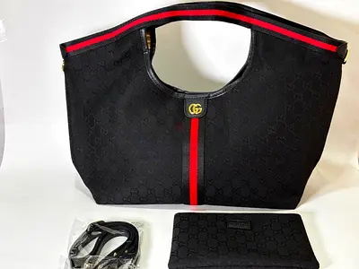 Gucci tote bag black flash SALE !