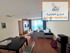 Full sea view, furnished, free air conditioning, gym, swimming pool, free parking, payment plans ava