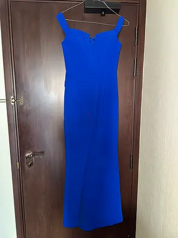 Royal blue sleeveless dress, size 10