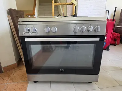 Beko New model Full Gas Cooker 90x60cm Fan Inside oven Excellent Condition