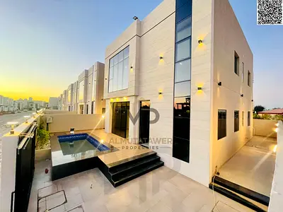 Luxury villa for sale with private pool in a strategic location close to all services in Ajman | Price includes registration and ownership fees