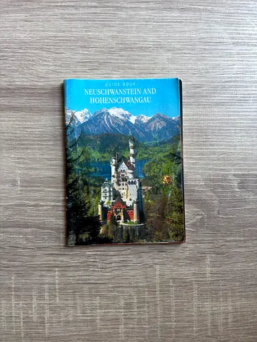 Guide Book: Neuschwanstein and Hohenschwangau — Vintage Official Castle Guide