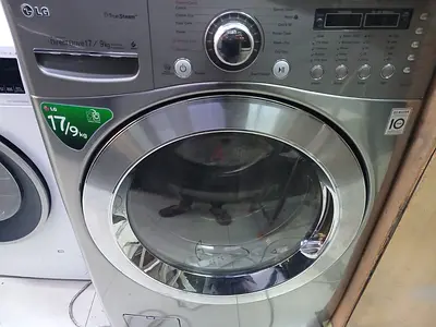 LG Front Load Washer Dryer 17kg washer Combo - 9kg, Silver (Good Working Condition)