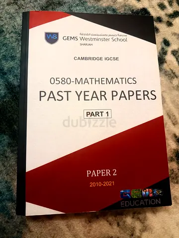 Cambridge IGCSE Mathematics 0580 Past Year Papers (Paper 2) - Part 1