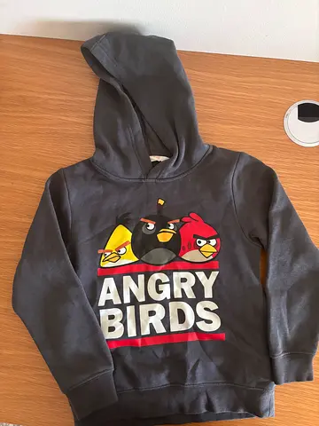 Boys hoodie Angry Birds design