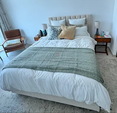 Luxury Queen Bed + Mattress & Linen