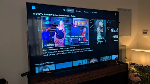 JVC 70" 4K Smart TV LT-70N7105 (2021) - AS-IS with temporary lines on screen