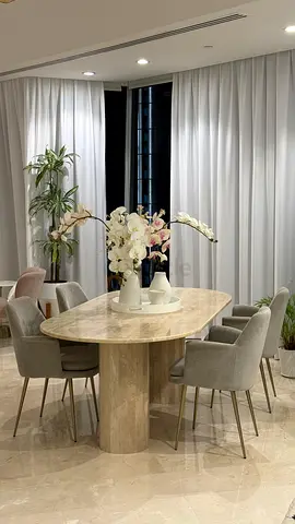 Marble dining table