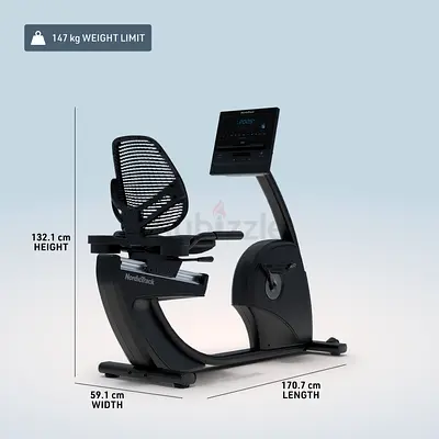 NordicTrack Recumbent Exercise Bike — Heavy-Duty, Commercial Style NTEX99025-INT