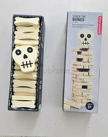 Kikkerland “Stack the Bones” Game | Children's game