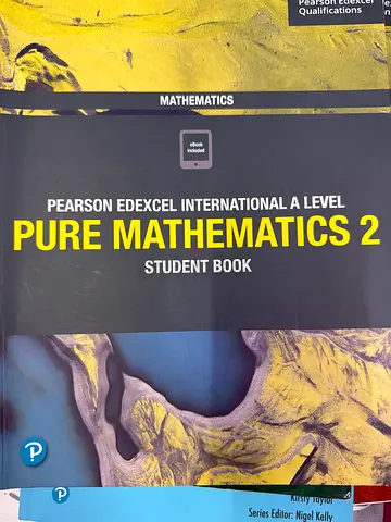 Pearson Edexcel International A Level Pure Mathematics 2 - Student Book