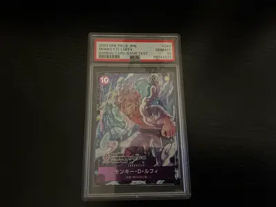 Graded 2023 One Piece Monkey D. Luffy Promo Card (PSA/GRADED)