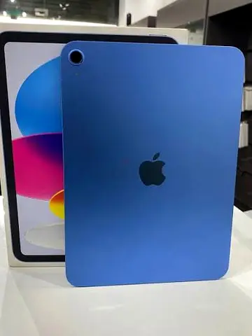 Blue Apple iPad A16 128gb Generation with Original Box and accessories