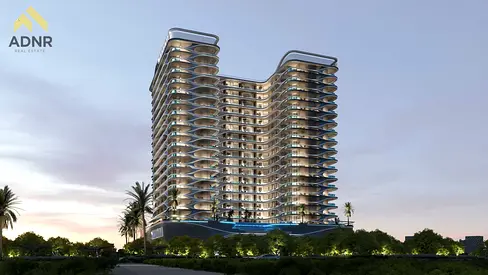 1BR Apartment | Samana Boulevard Heights | Pool & Skyline Views