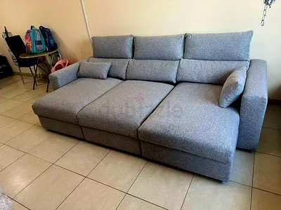 Top Quality ikea Eskilstuna L shape sofa bed with storage