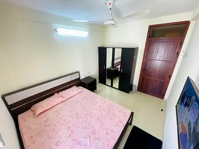 Fully furnished room available for working couples or 2 executive ladies