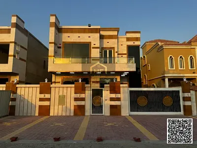 Villa in Al Rawda 1 with a two-story pool and rooftop | 5 master bedrooms | Central air conditionin