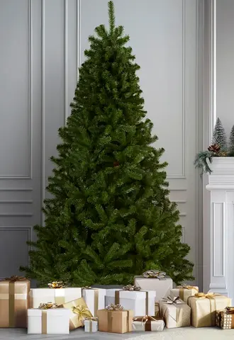 7.5ft Artificial Christmas Tree - Full Pine Design with Stand