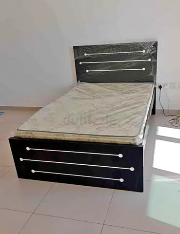 Queen size bed with mattress brand new