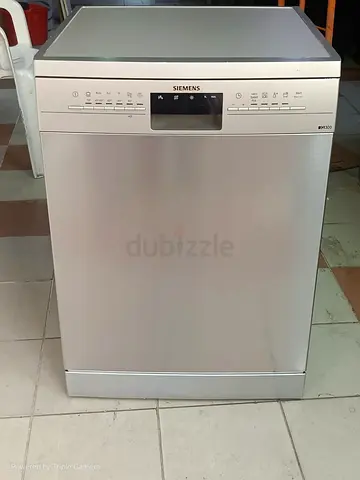 Siemens Freestanding Dishwasher - Silver, Good Working Condition
