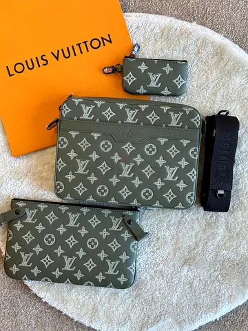 Louis Vuitton Monogram Shadow Trio Messenger bag