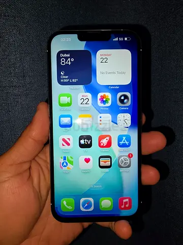 Iphone 13 pro Max 128Gb 1physical+ Esim Display msg new battery installed 100 health All ok