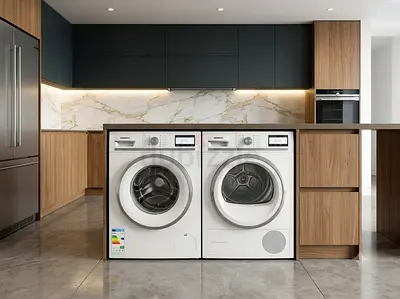 Siemens iQ800 9kg Washer & Dryer Set – Separate Units | WiFi Connected | Premium German Quality