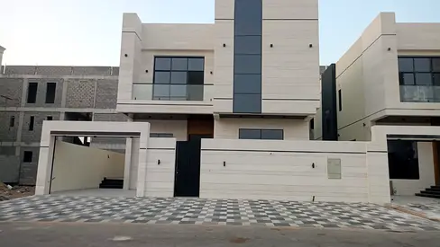 🏡 للإيجار الباهية | فيلا فخمة 5 غرف ماستر | أول ساكن | 110 ألف على 6 شيكات ✨