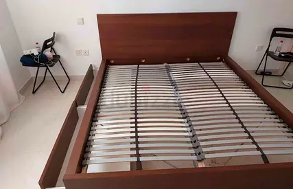 IKEA malam bed with mattress King size