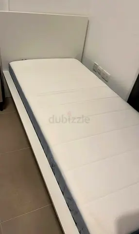 Ikea single bed with mattress available in perfect condition