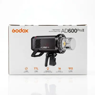 Godox AD600Pro II All-in-One Outdoor BRAND NEW Flash ( Official Warranty Piece)