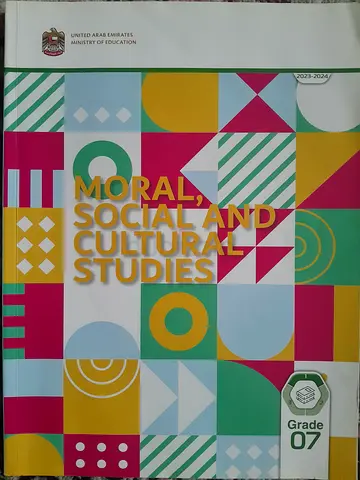 Moral,Social,and Cultural Studies grade 7
