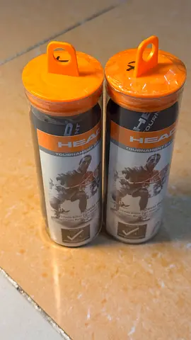 HEAD Tournament Ball — David Palmer Edition, Vintage Sealed Tube of 3 (Collector’s Squash Ball)