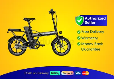 Wind Horse Electric Scooter 350W 30KM Range 35KM Speed, W2 A - Black | Brand New |  Warranty | FREE